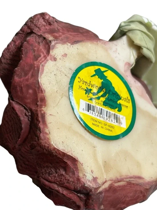 Frog Figurine with Floral Pants - Pets Reptile Accent - Picture 6 of 9